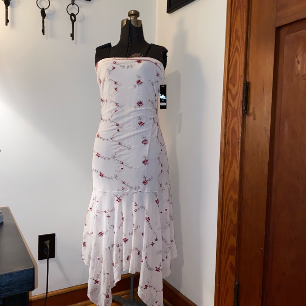 Strapless Y2k Zinc Dress